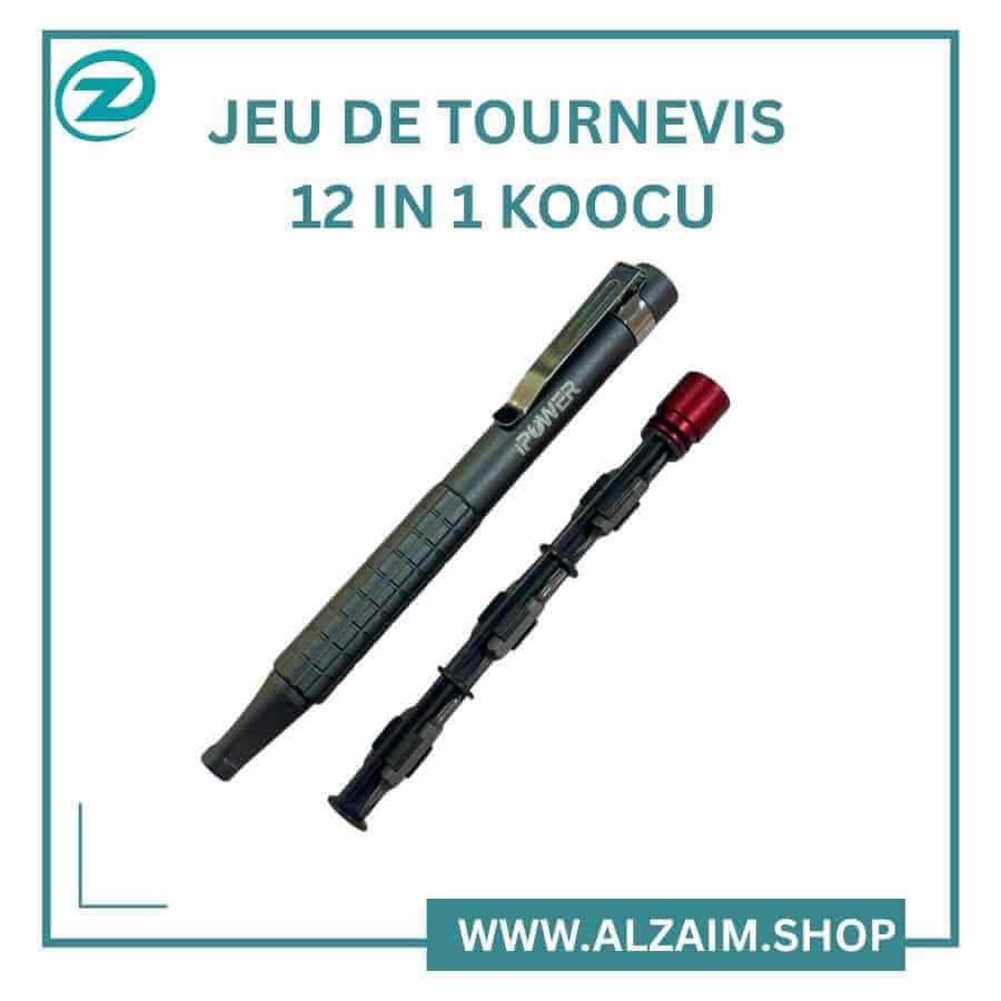 JEU DE TOURNEVIS 12 IN 1 KOOCU JEU DE TOURNEVIS 12 IN 1 KOOCU – Image 1