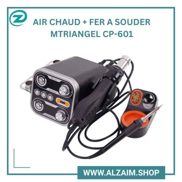 AIR CHAUD + FER A SOUDER MTRIANGEL CP-601